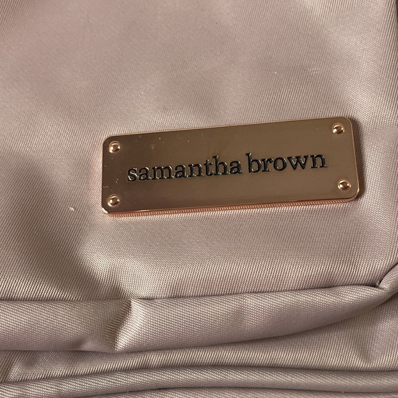 NWT Samantha Brown Rose Gold Crossbody w/RFID Pocket - Picture 8 of 10